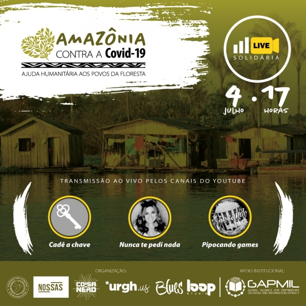 Amazônia Contra a Covid-19: ajuda humanitária aos povos da floresta