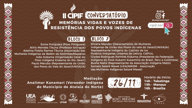 CONVERSATÓRIO INDÍGENA: Memórias Vivas e Vozes de Resistência dos Povos Indígenas