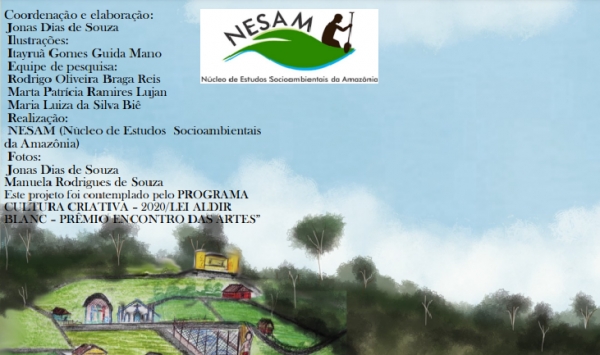 Prêmio Encontro das Artes, foi elaborado material de divulgação do patrimônio cultural material da tríplice fronteira do Alto Solimões.
