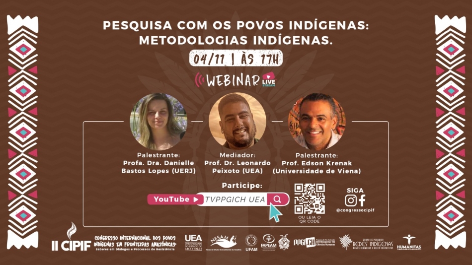 PESQUISA COM OS POVOS INDÍGENAS: METODOLOGIAS INDÍGENAS.