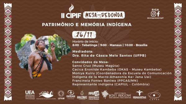 MESA-REDONDA: Patrimônio e Memória Indígena