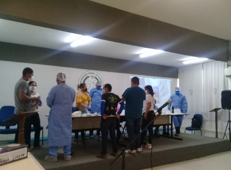 Fundação Oswaldo Cruz (FIOCRUZ) na capacitação de curta duração de profissionais de saúde indígena para luta contra o COVID-19